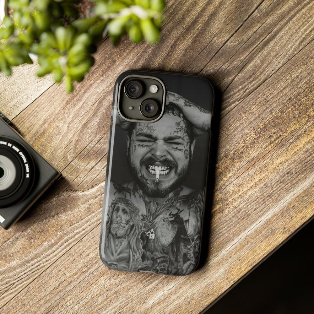 Iconic Post Malone Pose Iphone Case Exclusive Artistic Design